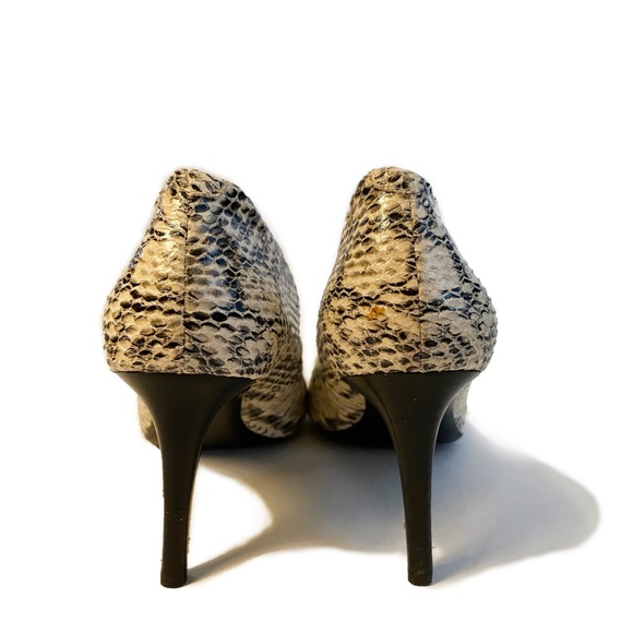 Calvin Klein Snakeskin Heels - Picture 3 of 4